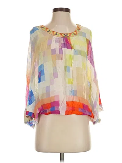 Pre-owned Conditions Apply Poncho In White