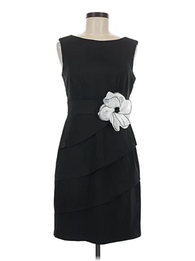 Pre-owned Connected Apparel Cocktail Dress In Black