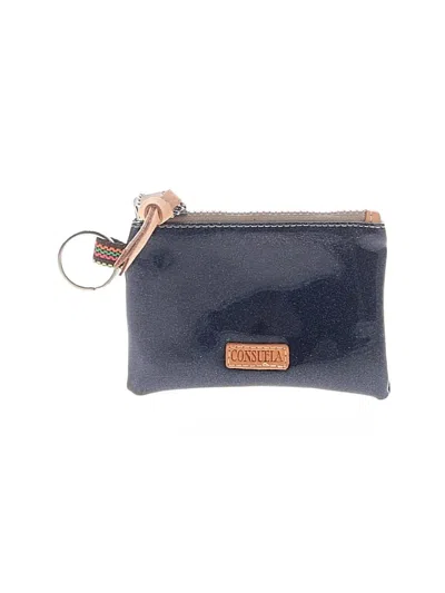 Pre-owned Consuela Leather Coin Purse In Blue