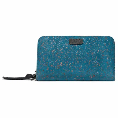 Consuela Women's Nilo Zippy Wallet In Slate Blue