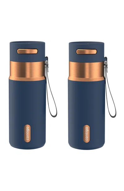 Contigo Autoseal 16 oz Bottle, Pack Of 2 In Blue