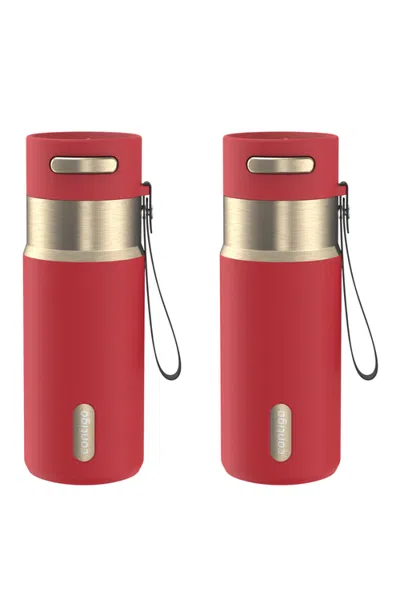 Contigo Autoseal 16 oz Bottle, Pack Of 2 In Burgundy