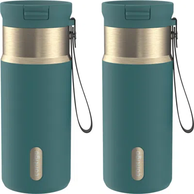 Contigo Snapseal 16 oz Bottle, Pack Of 2 In Green