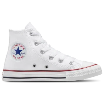 Converse Kids' Boys  All Star High Top In Optical White/white
