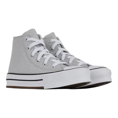 Converse Kids' Chuck Taylor All Star Eva Lift Sneaker In Light Gray Preschool (ps)