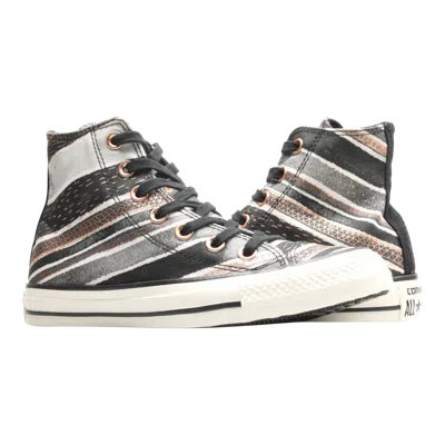 Converse Chuck Taylor All Star Hi Stripe Dolphin Sneaker In Black Women In Multi