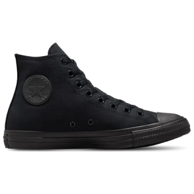Converse Mens  All Star High Top In Black Monochrome/black