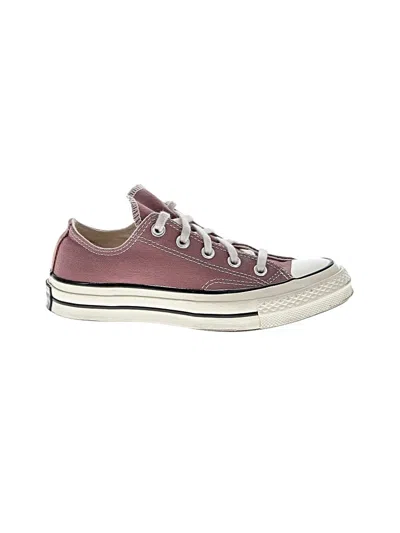 Pre-owned Converse Sneakers In Burgundy