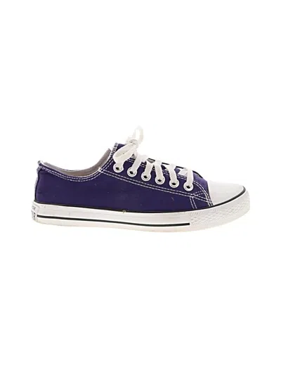 Pre-owned Converse Sneakers In Purple