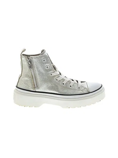 Pre-owned Converse Kids' Sneakers In Silver