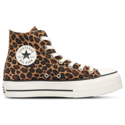Converse Womens  Ctas Lift Hi In Black/brown/white