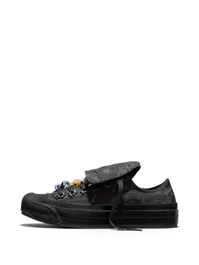 Converse X Collina Strada Chuck 70 Charm-embellished Sneakers In Black