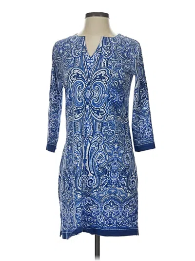 Pre-owned Coolibar Casual Dress In Blue
