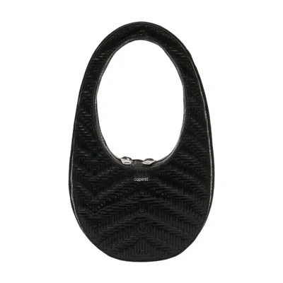 Coperni Mini Swipe Bag Purse In Brown