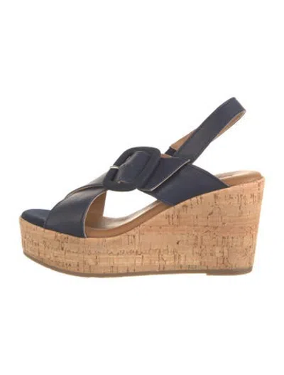 Pre-owned Cordani Leather Sandals In Blue
