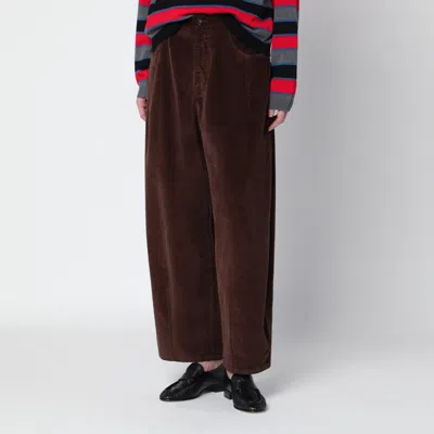 Cordera Brown Corduroy Trousers