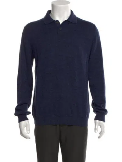 Pre-owned Corridor Merino Wool Long Sleeve Shirt In Blue