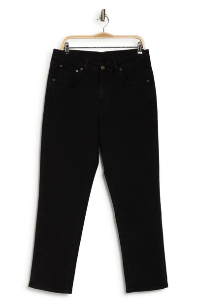 Corridor Tapered Organic Cotton Jeans In Black