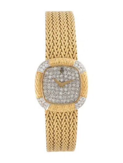 Pre-owned Corum Classic Diamond Watch, 21mm In Multicolor