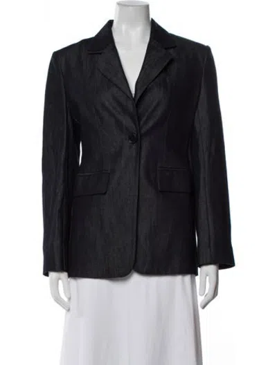 Pre-owned Cos Blazer In Blue