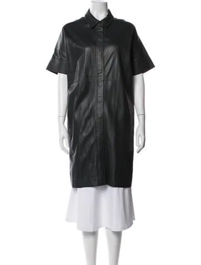 Pre-owned Cos Coat In Black