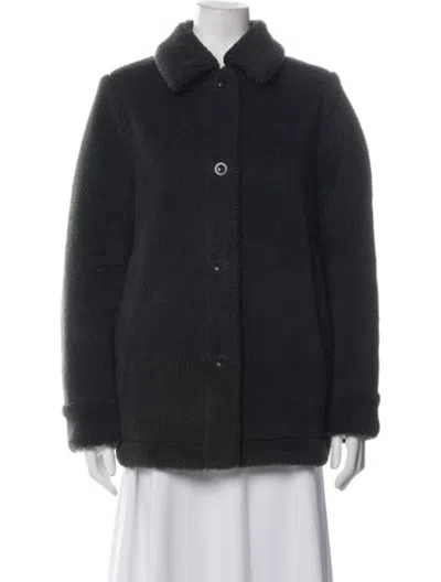 Pre-owned Cos Coat In Black