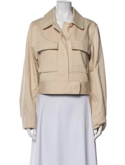 Pre-owned Cos Jacket In Neutrals