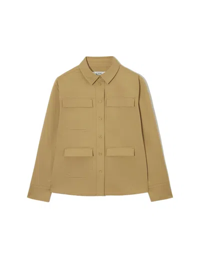 Cos Shirts In Beige