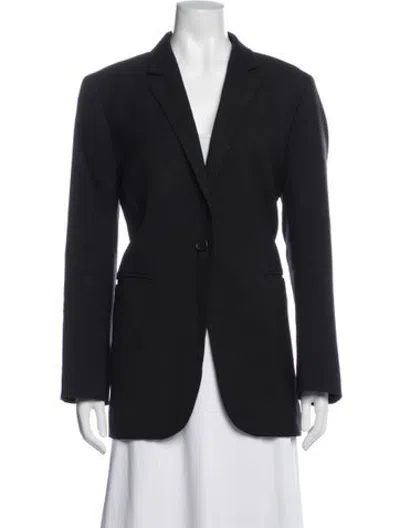 Pre-owned Cos Wool Blazer In Black