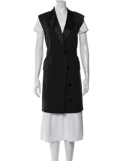 Pre-owned Cos Wool Blazer W/ Tags In Black