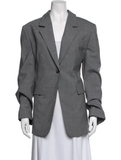 Pre-owned Cos Wool Blazer W/ Tags In Grey