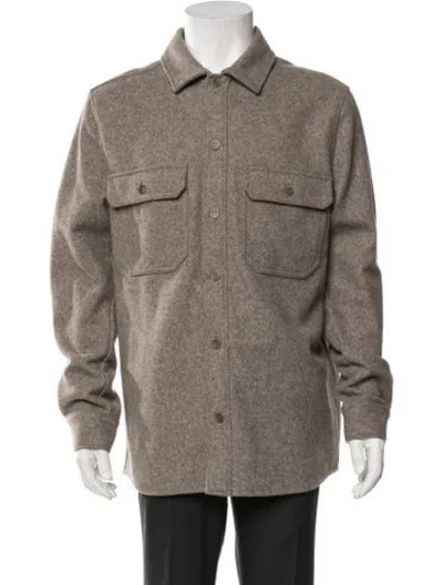 Pre-owned Cos Wool Jacket In Neutrals