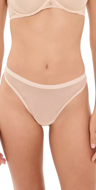 Cosabella Soire Iconic Thong Panties Sabbi In Brown