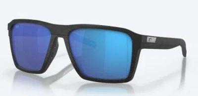 Pre-owned Costa Del Mar Authentic  Sunglasses 06s9085 Net Black/grey W/blue Lens 63mm"new"