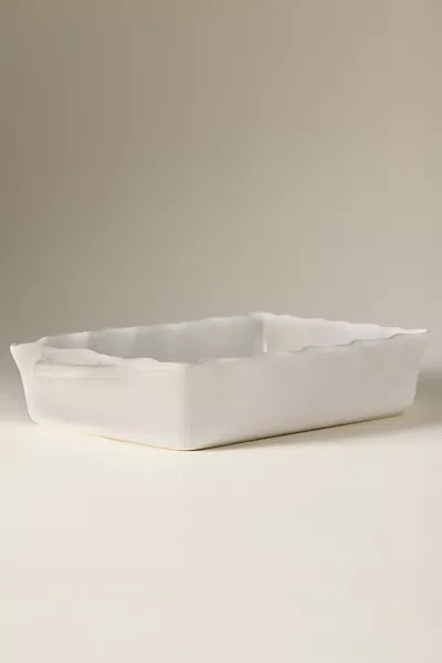Costa Nova Casafina By  Cook & Host Small Rectangular Baker In White