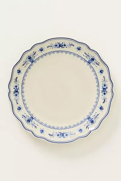 Costa Nova Vila Dinner Plate, Set Of 4 In Blue
