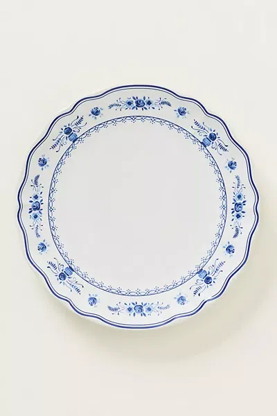 Costa Nova Vila Dinner Plate, Set Of 4 In Blue