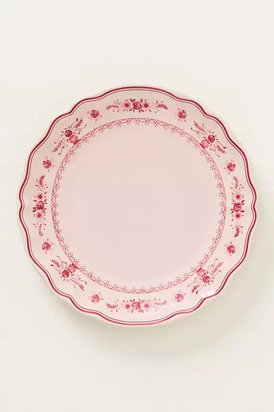 Costa Nova Vila Dinner Plate, Set Of 4 In Pink