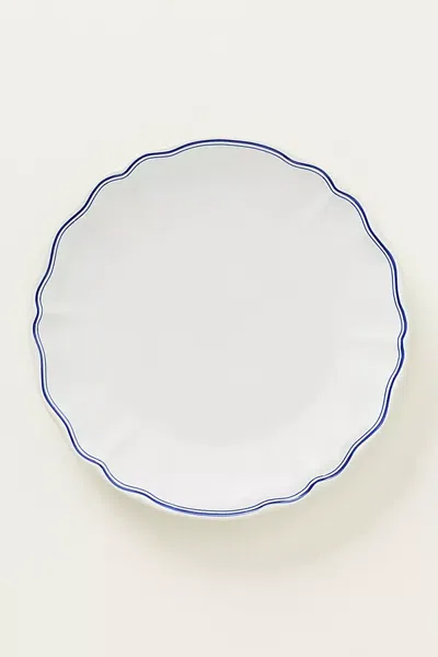 Costa Nova Vila Dinner Plate, Set Of 4 In Blue
