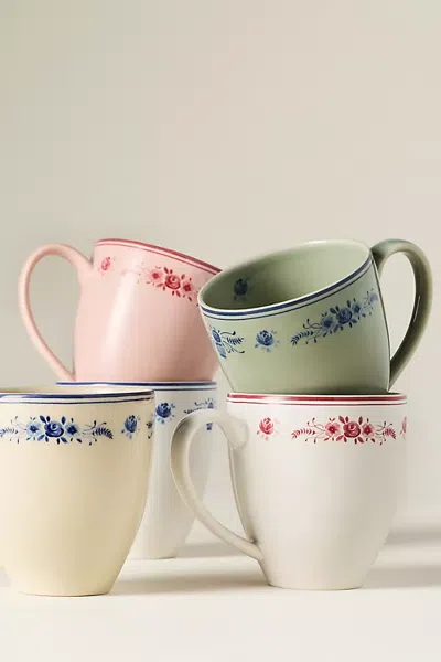 Costa Nova Vila Mug, Set Of 4 In Multi