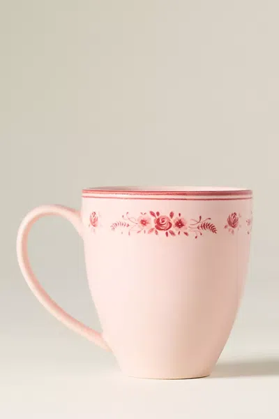 Costa Nova Vila Mug, Set Of 4 In Pink