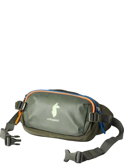 Cotopaxi Allpa Logo-print Belt Bag In Green