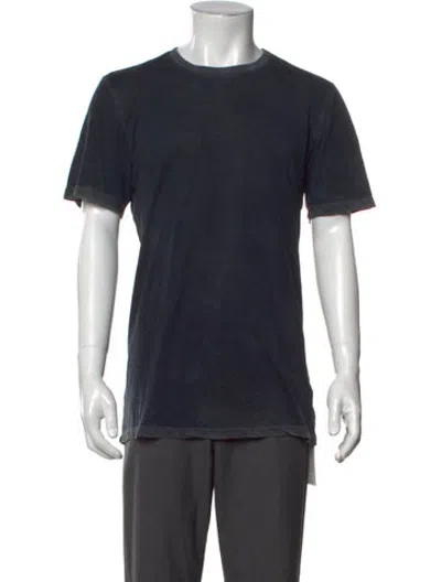 Pre-owned Cotton Citizen Crew Neck Short Sleeve T-shirt In Blue