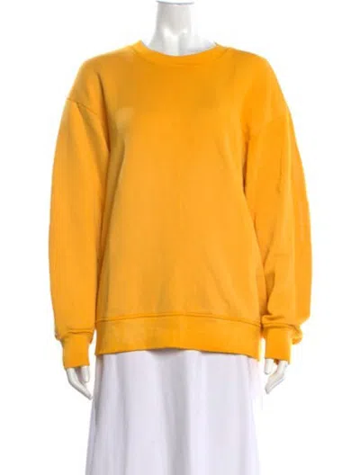 Pre-owned Cotton Citizen Crew Neck Sweater W/ Tags In Yellow