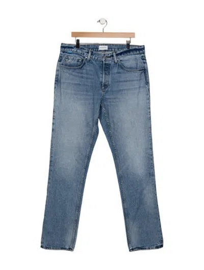 Pre-owned Cotton Citizen Straight-leg Jeans In Blue