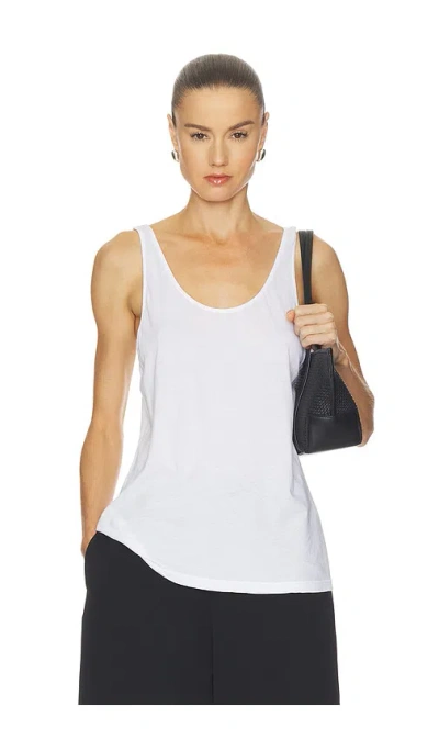 Cotton Citizen The Mykonos Relaxed Tank In White