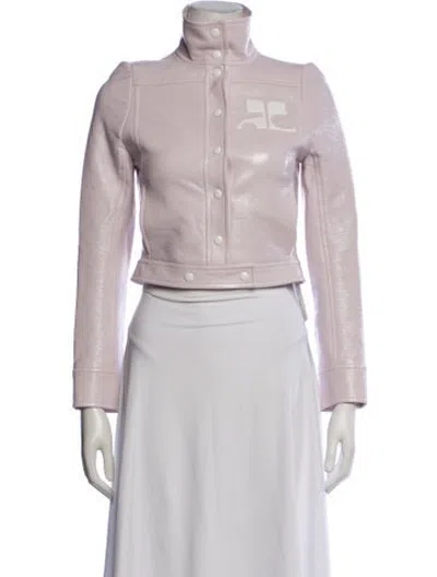 Pre-owned Courrèges Jacket In Pink
