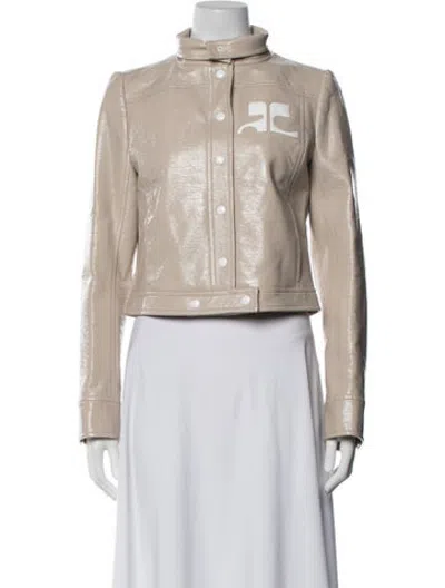 Pre-owned Courrèges Jacket W/ Tags In Neutrals
