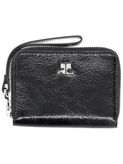 Courrèges Courreges "naplack" Wallet In Black