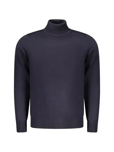 Coveri Moving Roll-neck Sweater In Black